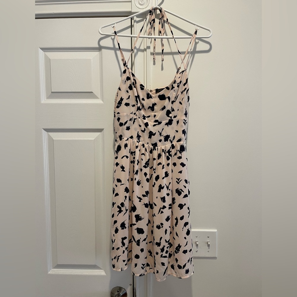Aqua mini dress - small